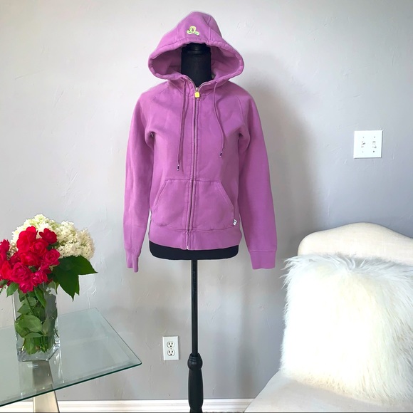 TNA Purple Zip Up Hoodie - Picture 1 of 6